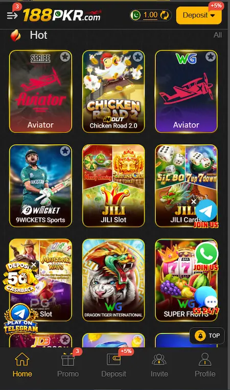 188PKR Game